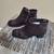 Dark Brown Ladies Leather Ankle Boots/shoes 1 thumbnail