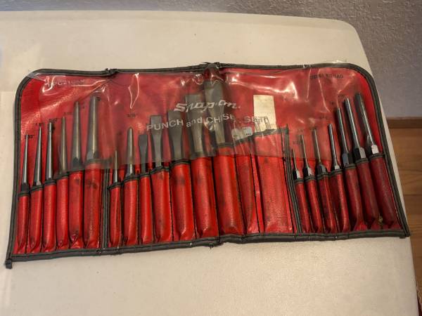Snap On 22pc Punch and Chisel Set PPC210AK 1