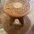 Vintage 1970’s  Hand-Carved Indian Wood Tables /  Plant Stands 2 thumbnail