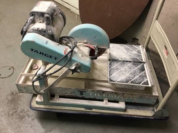 Target Tilematic Wet Saw - $450 (Sodo Seattle)63470982219393120
