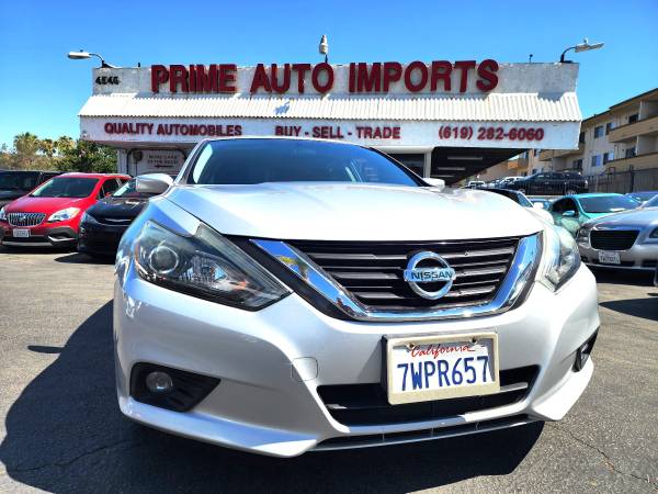 2017 Nissan Altima SR Sedán - $11,495 (Mission Valley - Prime Auto Imports)63440978881411123