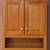 Oak Wall Cabinet ~ Over The Toilet ~ Bath ~ Bathroom ~ Medicine ~ Etc 1 thumbnail