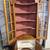 Pine Corner Cabinet with glass doors L359 2 thumbnail