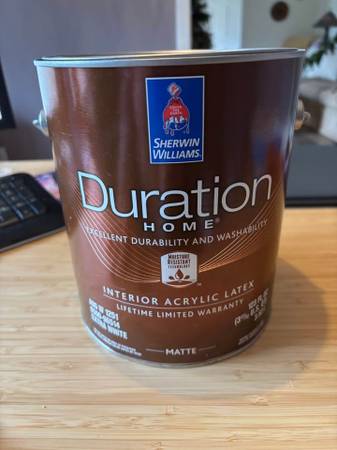 1 gallon Duration Matte Interior Paint 1
