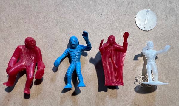 Vintage 1960s Palmer Plastic Monsters 1