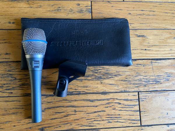 Shure Beta87 Supercardioid Condenser Microphone Made In USA 1