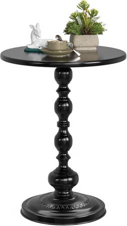 Simple Trending Small Side Table, Round Drink Table End Table, Sofa Table TV Tra 1
