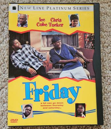 Friday DVD Movie New Line Platinum Series Ice Cube Chris Tucker 1