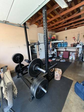 Deluxe Squat Rack Package 1