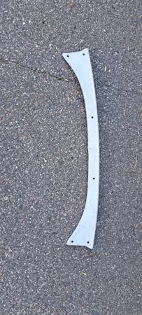 1928-9 Ford Model A dash, New stainless runniniing board trim set 1