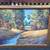 Large Signed 53”w x 42” h Wondering Creek Framed Landscape Painting by Vicki 1 thumbnail