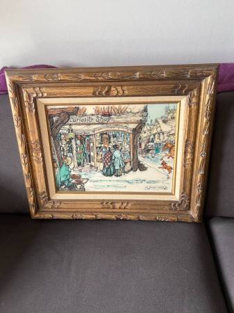 Curiosity Shop 3D Shadow Box Print Picture By Dutch Artist Anton Piece 1