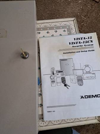 Ademco vista 15 control panel 1