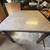 Marble Top Table Solid Wood 42 x42 x 35.5 in tall 4 thumbnail