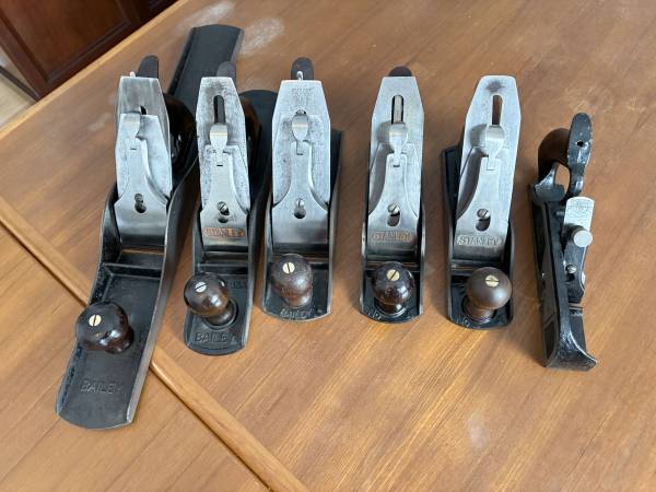 Stanley-Bailey planes 1