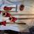 Ridgid ratchet  Pipe Threading Tool Set w/ Cutter & Large Reamer 1 thumbnail