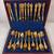 Cook's Essentials 18/10 Stainless Steel Gold Plated Flatware 65 pc set 1 thumbnail