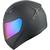 1STORM MOTORCYCLE FULL FACE HELMET BIKE BOOSTER Glossy Black 6 thumbnail