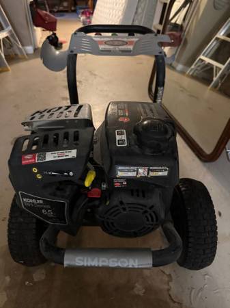2024 Simpson 3100 psi pressure washer 1