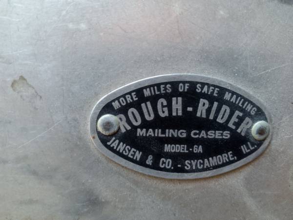 Rough Rider mailing case,used 1