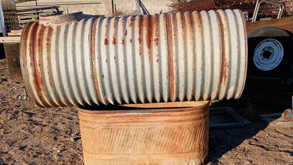 Corrugated Galvanized Steel Water Tank Or Water Butt 1