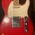 Tele/strat hybrid guitar w/ strap & case! 4 thumbnail
