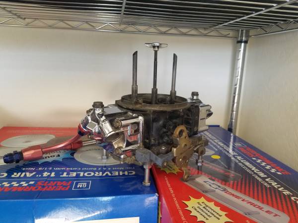 Holley 4777 650 Double Pumper Carb 1