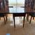 Antique Walnut Gateleg Drop-Leaf Dining Table - Early 1900s 2 thumbnail