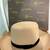 Vintage Cubano (Panama style) Hat -cream/ with black ribbon -Like New 1 thumbnail