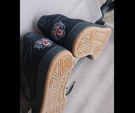 For Sale : Converse Nike Panther Shoe Sneaker - Adult Men's SZ 9.5 1