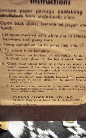 S e t h Thomas banjo clock model E- 530-001 1