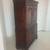 Antique Walnut French Cabinet Dark Brown Color 4 thumbnail