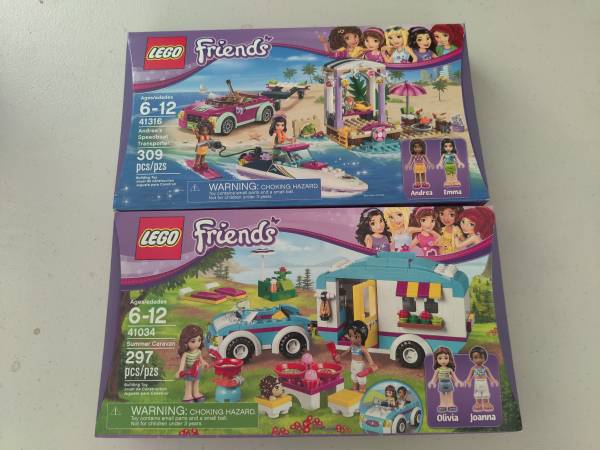 LEGO Friends speedboat caravan Bundle 1