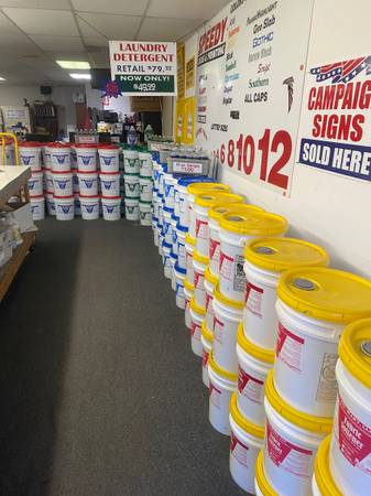 WHOLESALE LAUNDRY DETERGENT 5 GALLON BUCKET ONLY $25.00 1