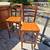 Wooden Bar With Tile Top & Two Bar Chairs 5 thumbnail