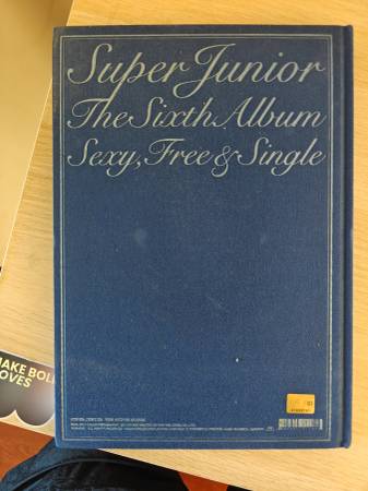 Super Junior Sexy, Free & Single 6th Album (Hardcover, CD) – K-pop