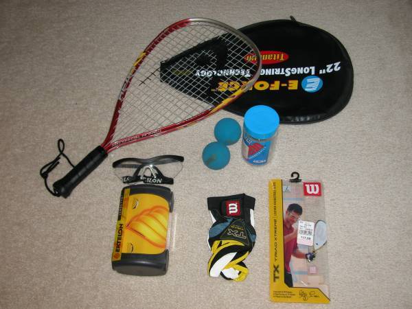 Racquetball Equipment 1