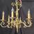 Stunning Spanish 6 Light Brass Chandelier 25" Tall x 24" Round GS00207 1 thumbnail