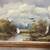 Mantle-Sized N. McGreen Wildlife Ducks in Flight Framed Oil Painting 2 thumbnail