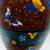 RARE Fine Japanese Cloisonne Vase with Sparkles, Butterflies & Flowers 8 thumbnail