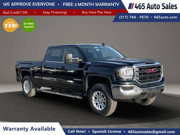 GMC Sierra 1500 Crew Cab - BAD CREDIT BANKRUPTCY REPO SSI RETIRED APPR 1