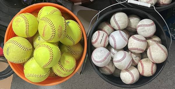 Lacrosse, baseball and softball equipment - used 1