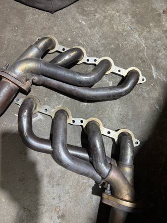 ls short stainless headers , mounts, intake 1