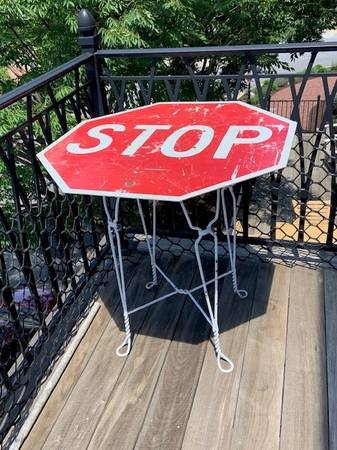 TABLE-Stop Sign 1