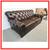 Ethan Allen Chadwick Tufted Leather Sofa 2 thumbnail