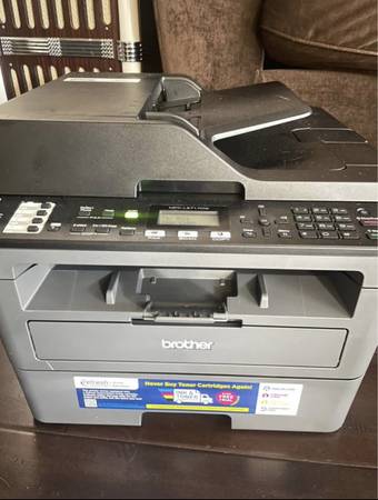 Brother MFC-L2717DW Monochrome Laser Compact All-In-One Printer &toner 1