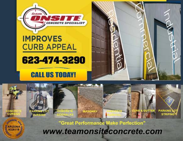 🚧🚧WE FIX UGLY PARKING LOTS !! REPAIR CURBING / CONCRETE & MORE!!🚧🚧 1