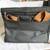 Expandable lunch bag, insulated; black, with strap 4 thumbnail