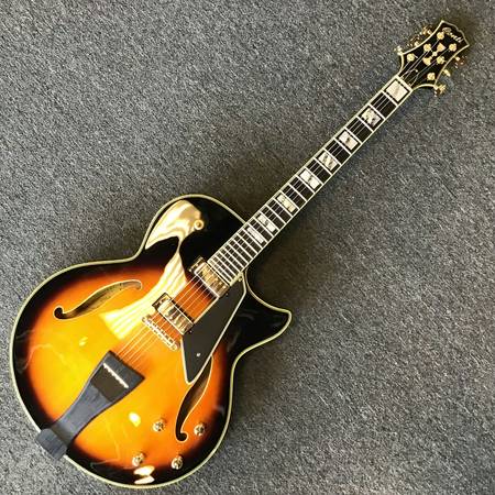 Conti Equity Archtop Hollowbody Jazz Electric Guitar 1