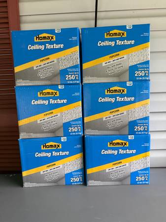 Ceiling texture unopened six boxes 1